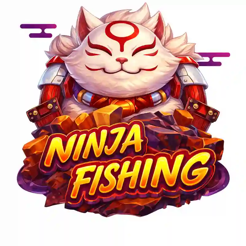 Ninja Fishing game banner on em777 casino